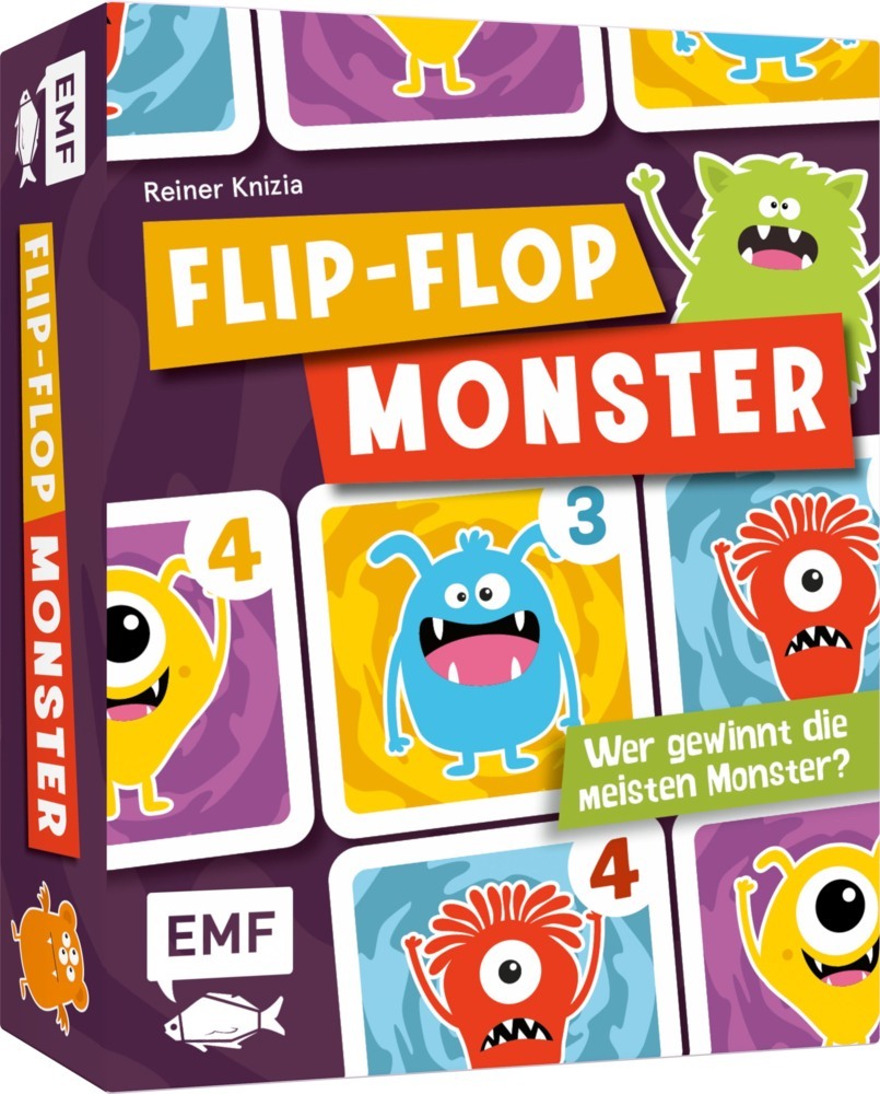 Memo-Spiel: Flip-Flop Monster main product photo