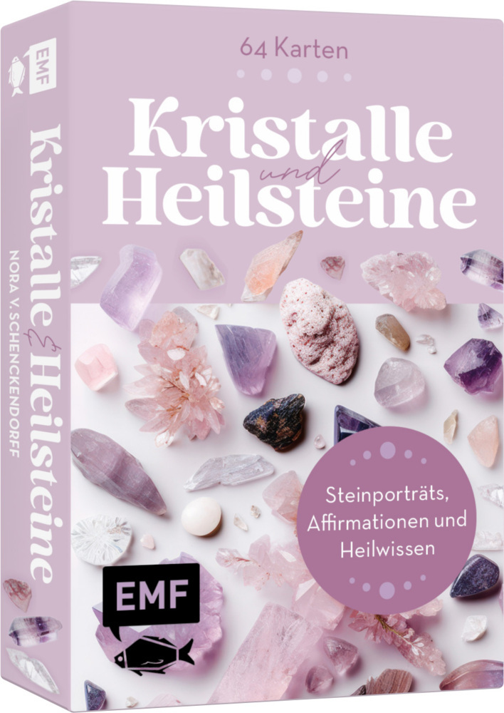 Kartenbox: Die Kraft der Kristalle und Heilsteine main product photo