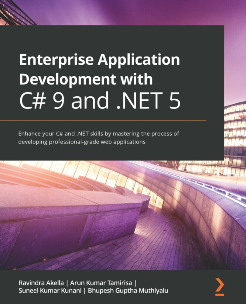 Enterprise Application Development with C# 9 and .NET 5 main product photo