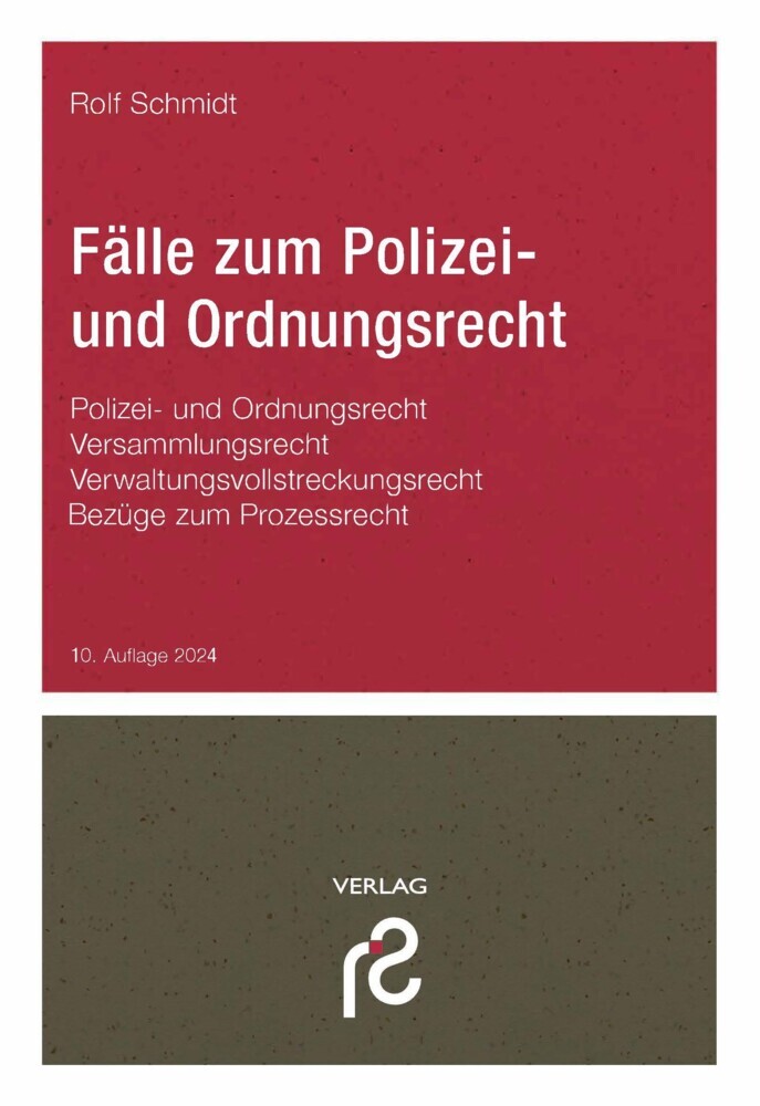 Fälle zum Polizei- und Ordnungsrecht main product photo