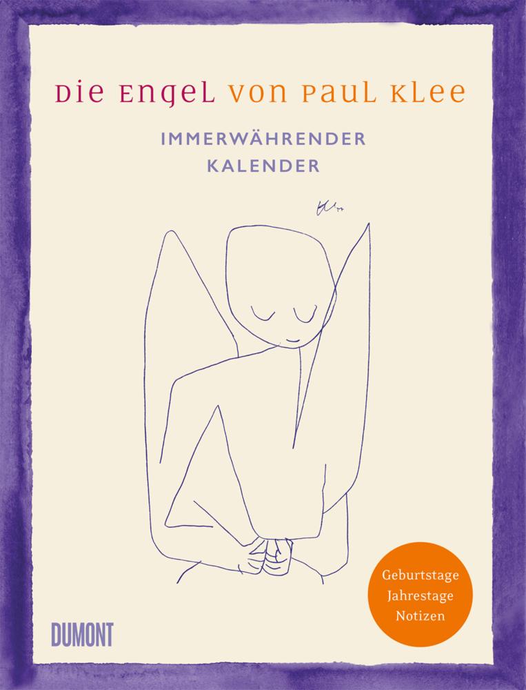 Die Engel von Paul Klee. Immerwährender Kalender main product photo