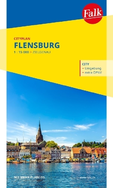 Falk Cityplan Flensburg 1:15.000 main product photo
