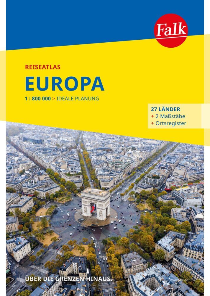Falk Reiseatlas Europa 1:800.000 main product photo