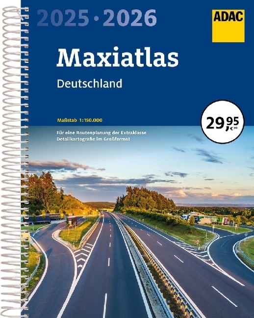 ADAC Maxiatlas 2025/2026 Deutschland 1:150.000 main product photo