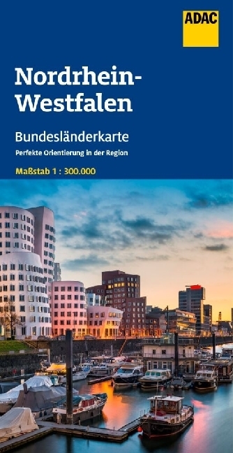 ADAC Bundesländerkarte Deutschland 06 Nordrhein-Westfalen 1:300.000 main product photo