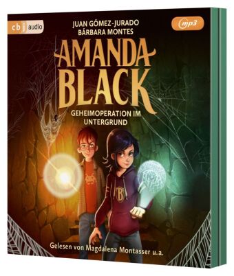 Amanda Black - Geheimoperation im Untergrund,1 Audio-CD, 1 MP3