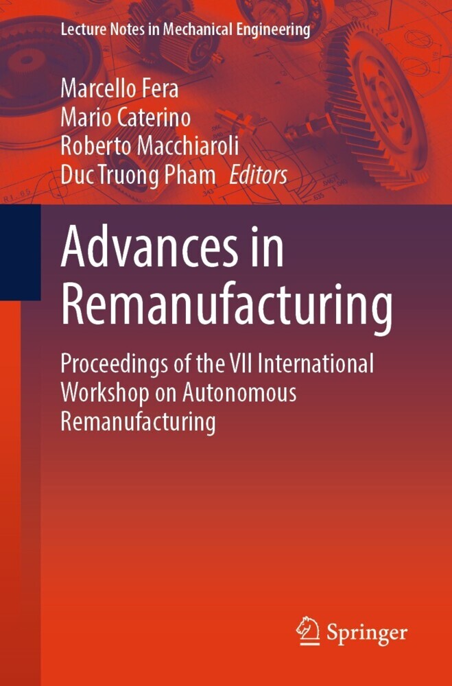Advances in Remanufacturing main product photo
