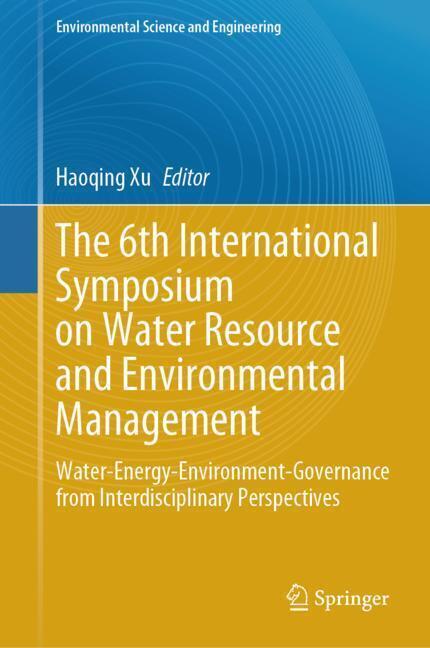 The 6th International Symposium on Water Resource and Environmental Management main product photo