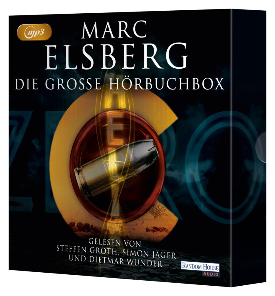 Die große Hörbuchbox - °C - Celsius - Der Fall des Präsidenten - Gier - Helix - Zero - Blackout - Black Hole, 12 Audio-CD, 12 MP3 main product photo
