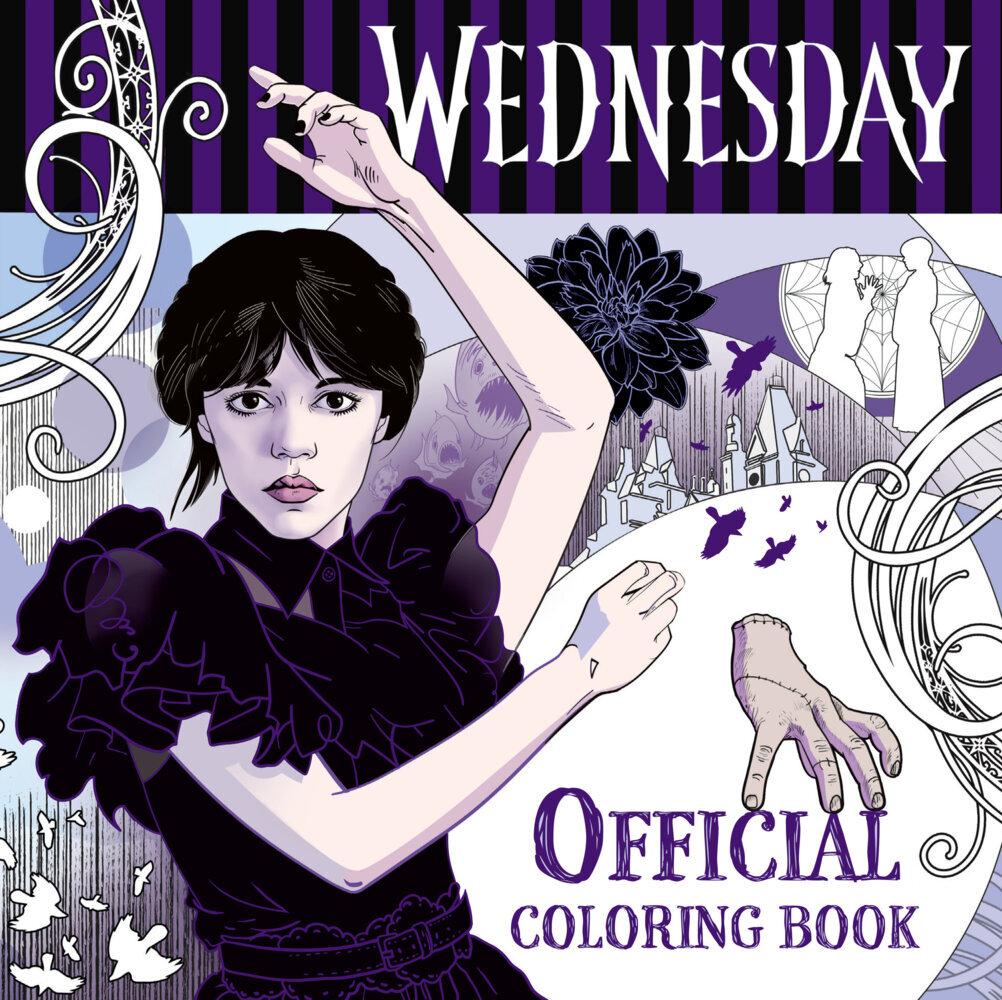 Wednesday: Official Coloring Book main product photo