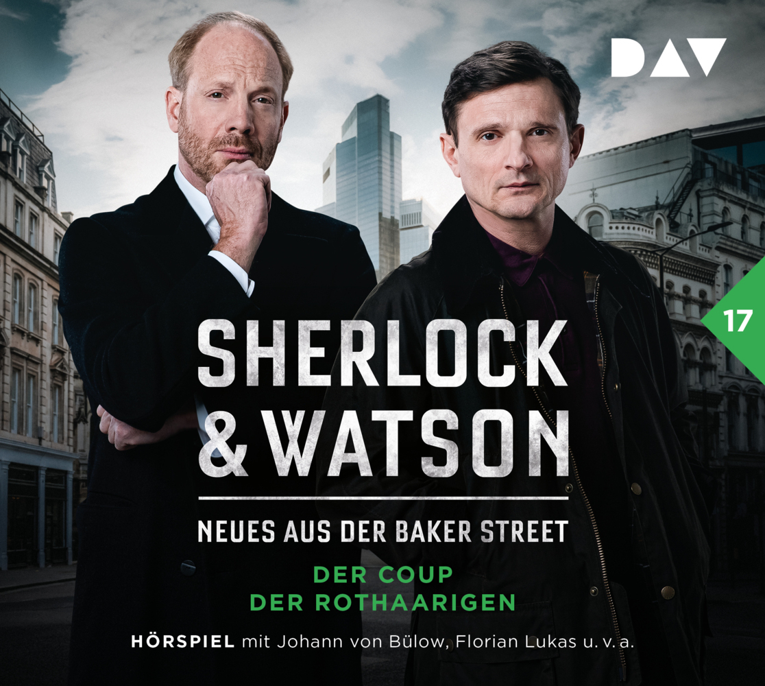 Sherlock & Watson - Neues aus der Baker Street: Der Coup der Rothaarigen (Fall 17), 2 Audio-CD main product photo