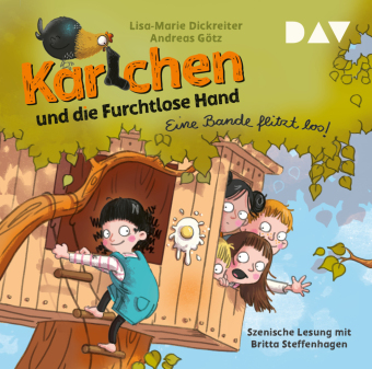 Karlchen und die Furchtlose Hand - Teil 1: Eine Bande flitzt los!, 1 Audio-CD