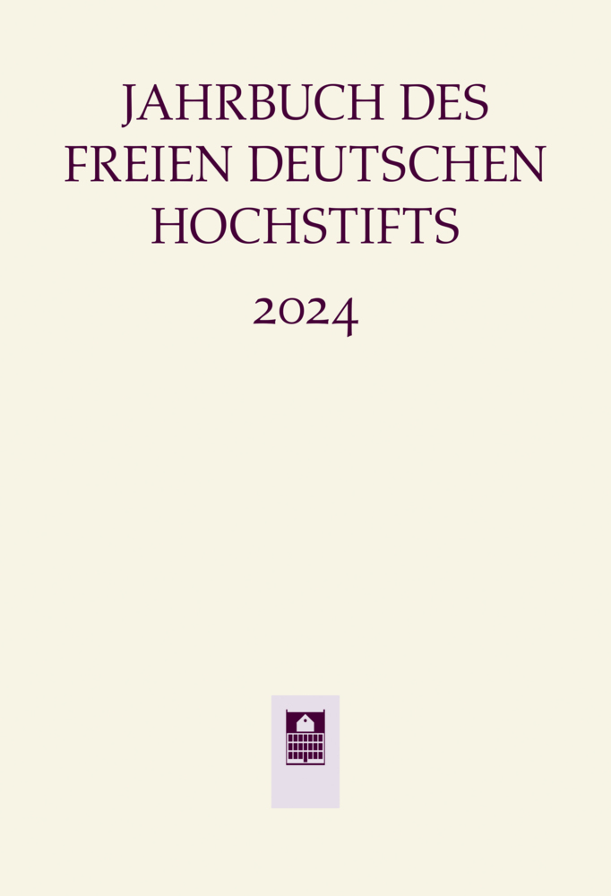 Jahrbuch des Freien Deutschen Hochstifts 2024 main product photo