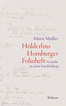 Hölderlins Homburger Folioheft