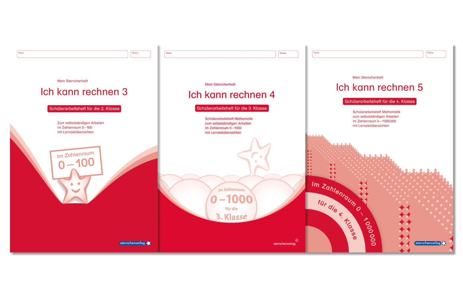 Ich kann rechnen 3, 4 und 5 - 3 Schülerarbeitshefte für die 2. bis 4. Klasse main product photo