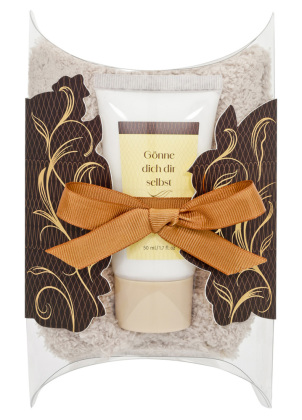 Wellness-Set mit Zimtduft »Gönne dich dir selbst«, m. 1 Beilage, m. 1 Beilage, 2 Teile