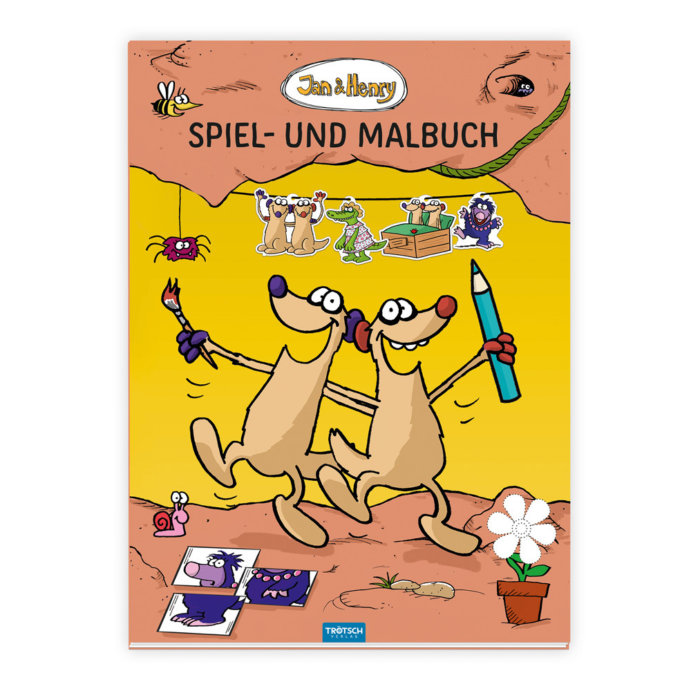 Trötsch Jan und Henry Spiel- und Malbuch main product photo