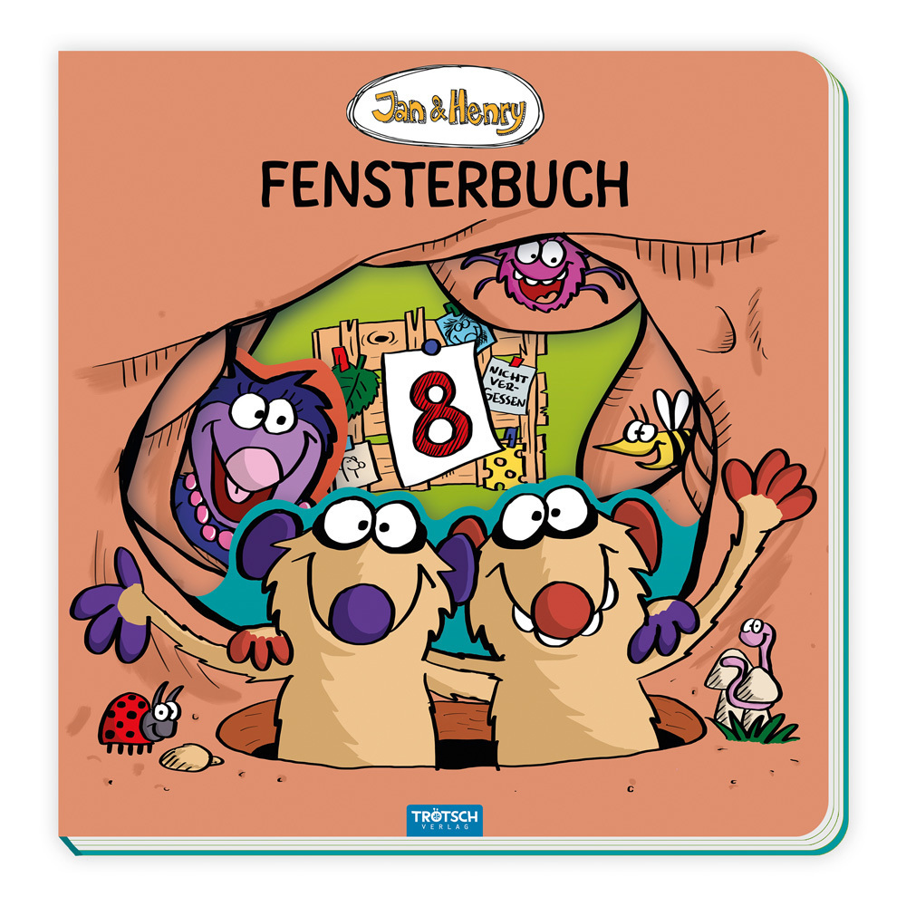 Trötsch Jan und Henry Fensterbuch Pappenbuch main product photo