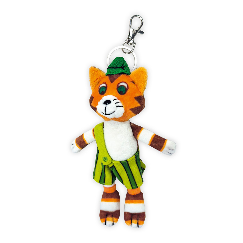 Trötsch Pettersson und Findus Schlüsselanhänger aus Plüsch Findus main product photo