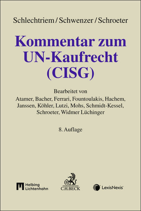 Kommentar zum UN-Kaufrecht (CISG) main product photo