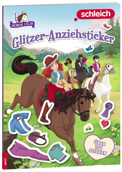 schleich® Horse Club(TM) - Glitzer-Anziehsticker, m. 1 Beilage main product photo