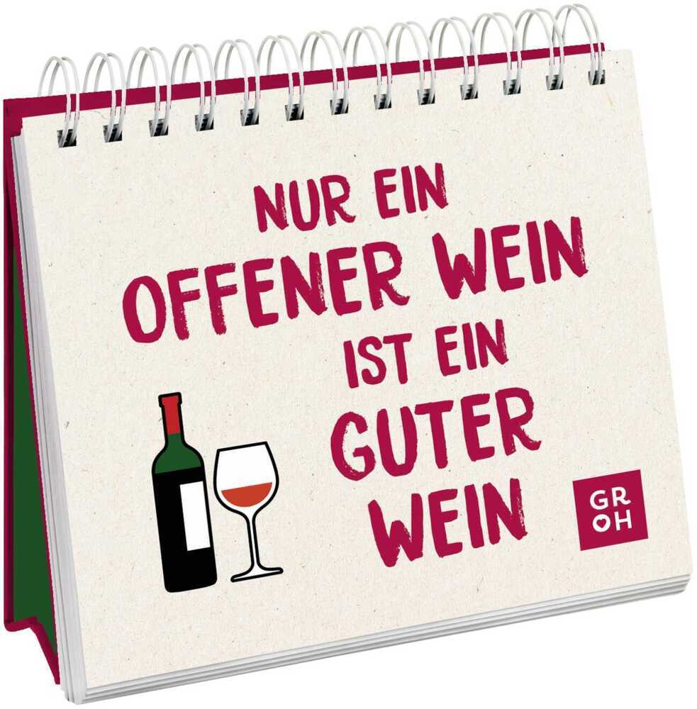 Nur ein offener Wein ist ein guter Wein main product photo