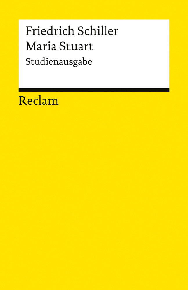 Maria Stuart. Ein Trauerspiel. Studienausgabe main product photo