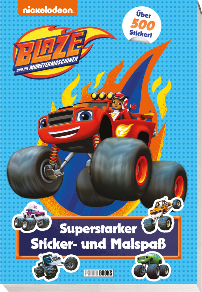 Blaze und die Monstermaschinen: Superstarker Sticker- und Malspaß main product photo