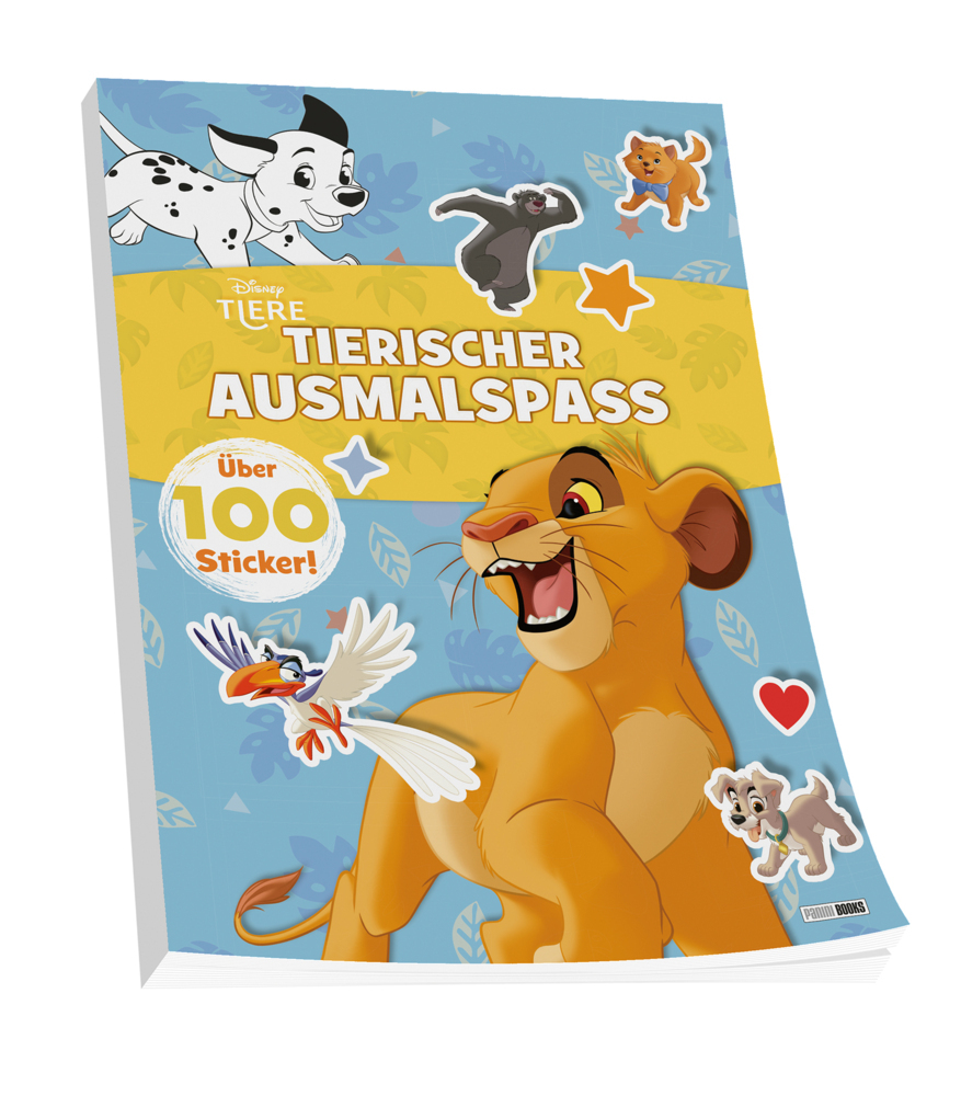 Disney Tiere: Tierischer Ausmalspaß main product photo