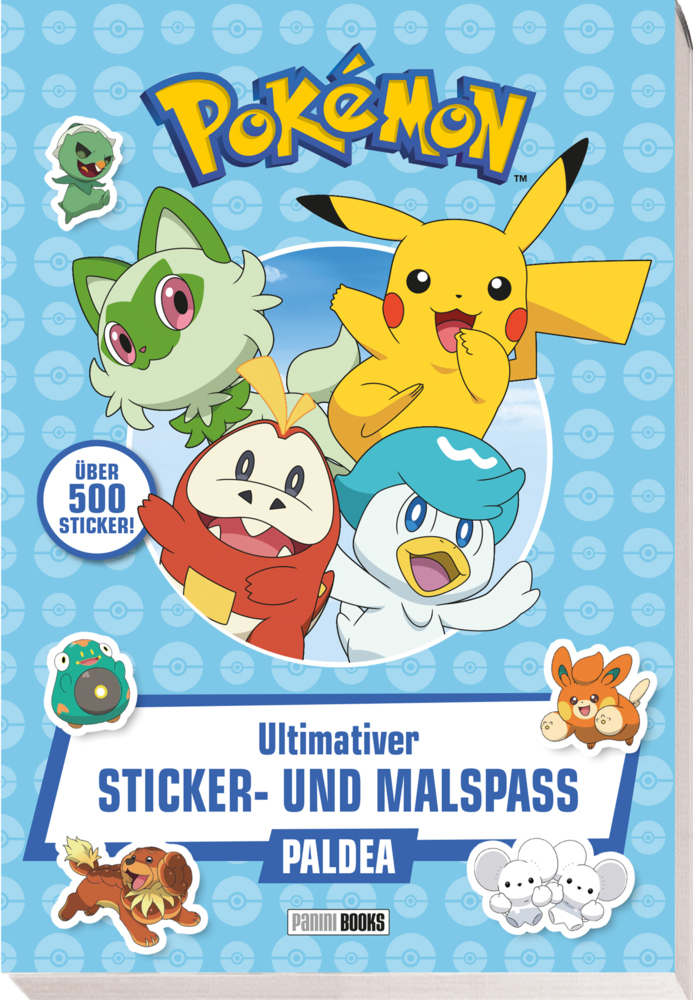 Pokémon: Ultimativer Sticker- und Malspaß Paldea main product photo