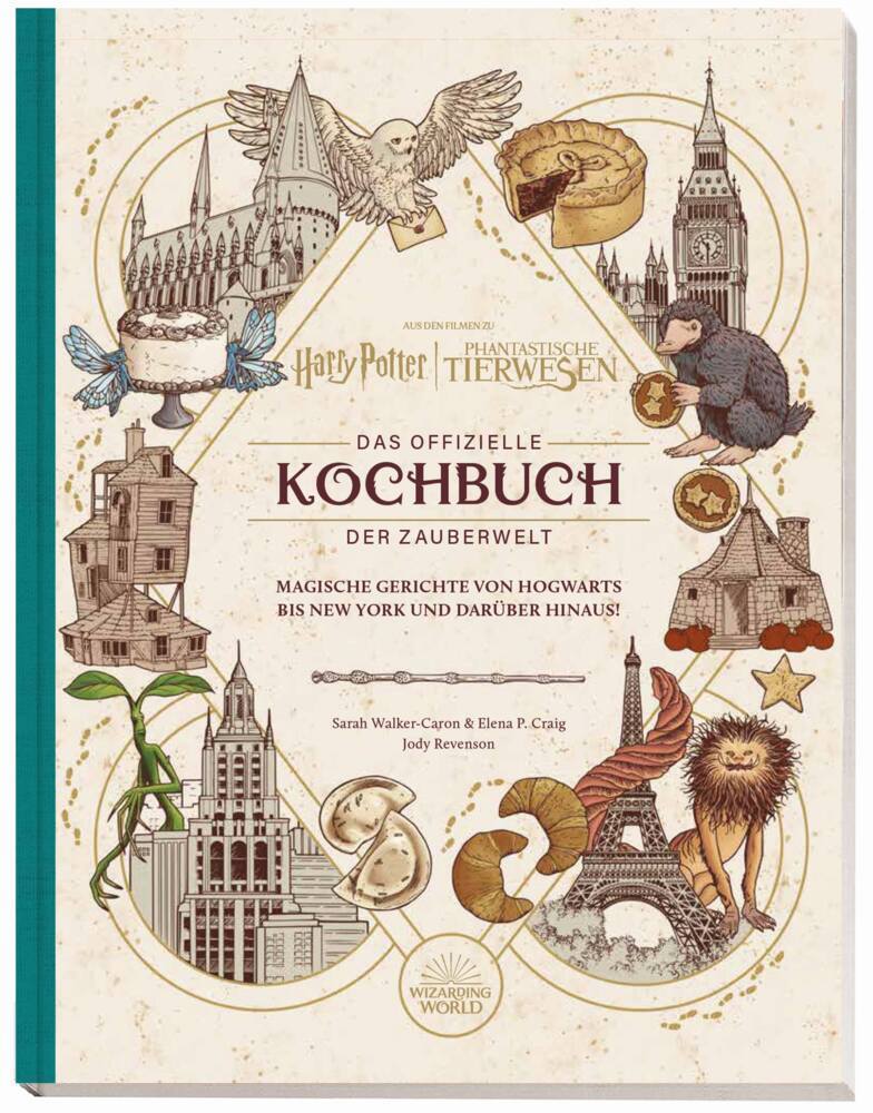 Harry Potter: Das offizielle Kochbuch der Zauberwelt: Magische Gerichte von Hogwarts bis New York und darüber hinaus! main product photo