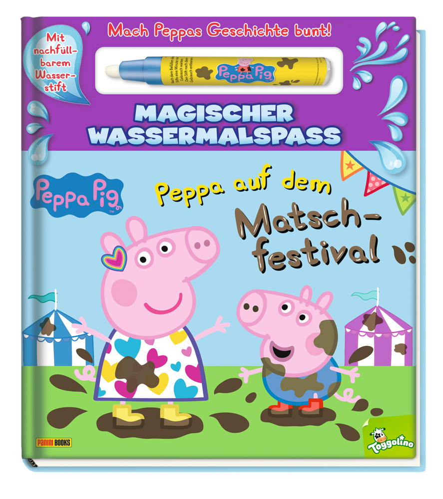 Peppa Pig: Peppa auf dem Matschfestival - Magischer Wassermalspaß main product photo