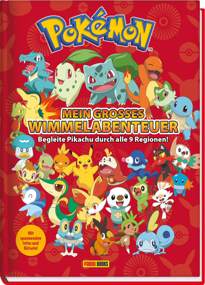 Pokémon: Mein großes Wimmelabenteuer: Begleite Pikachu durch alle 9 Regionen main product photo