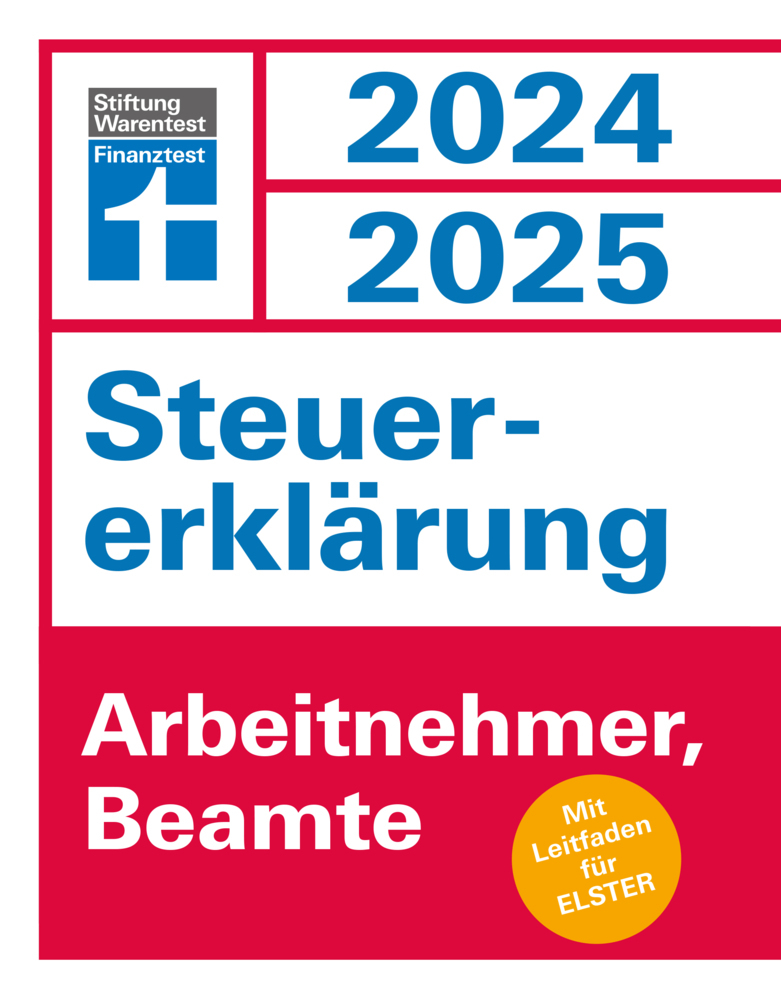 Steuererklärung 2024/2025 - Arbeitnehmer, Beamte main product photo