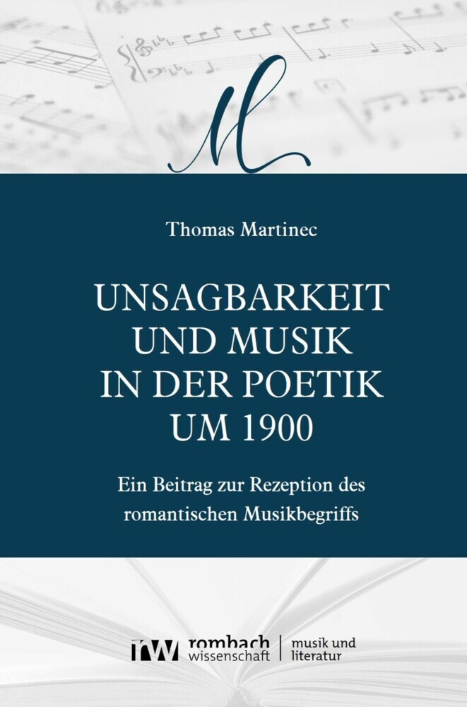 Unsagbarkeit und Musik in der Poetik um 1900 main product photo