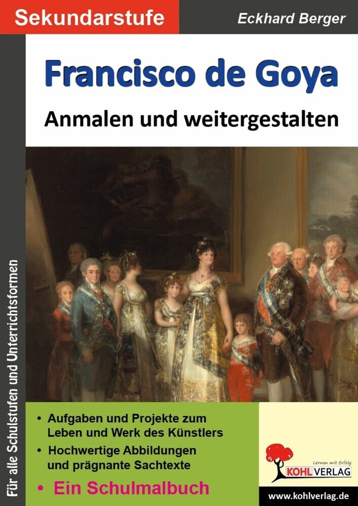 Francisco de Goya ... anmalen und weitergestalten main product photo