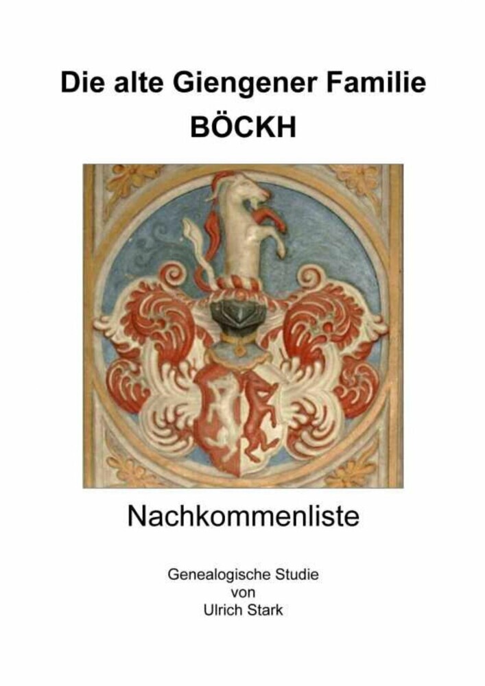 Die alte Giengener Familie BÖCKH main product photo