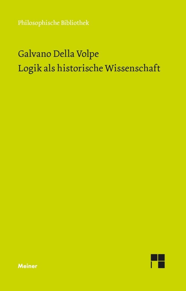 Logik als historische Wissenschaft main product photo