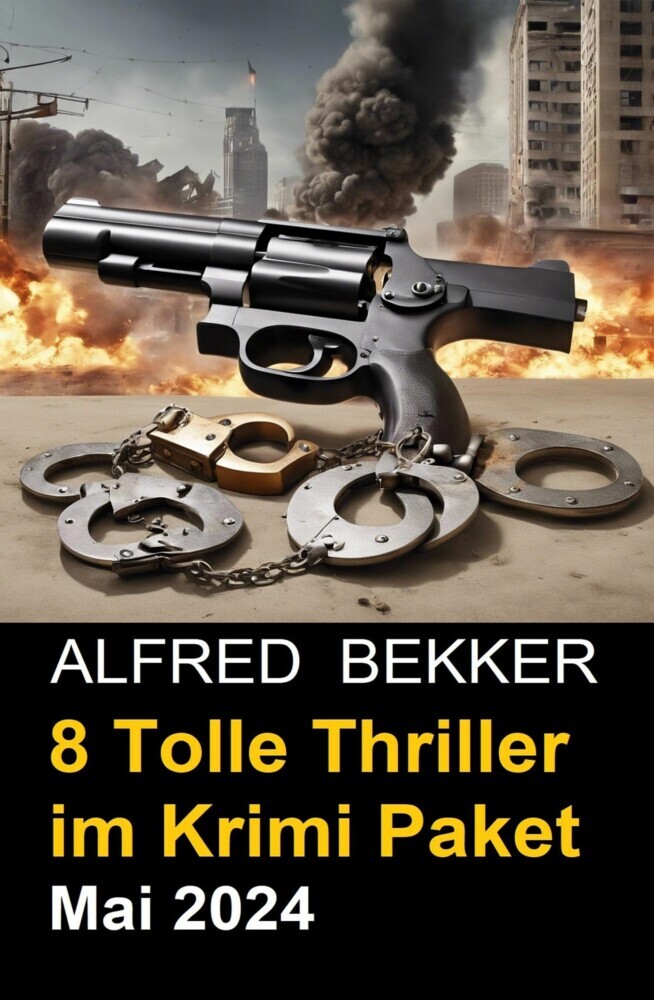 8 Tolle Thriller im Krimi Paket Mai 2024 main product photo