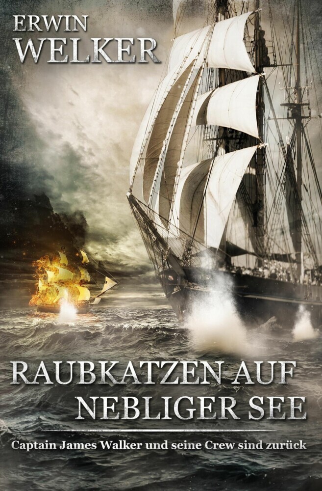 Raubkatzen auf nebliger See main product photo
