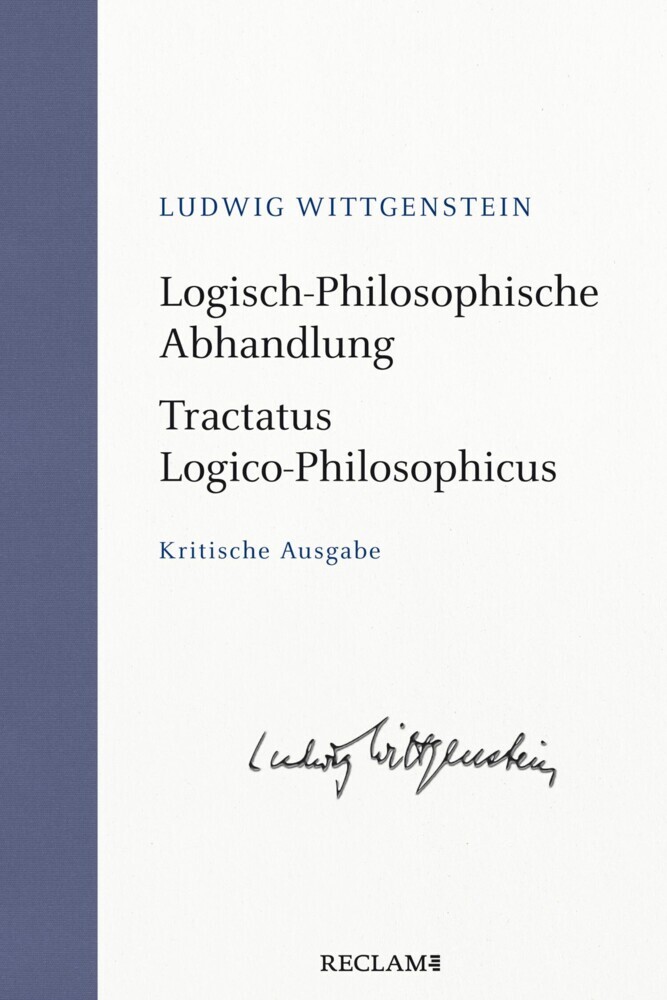 Logisch-Philosophische Abhandlung. Tractatus Logico-Philosophicus main product photo