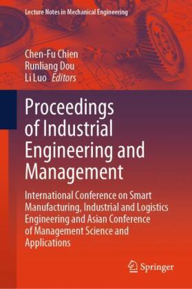 Proceedings of Industrial Engineering and Management