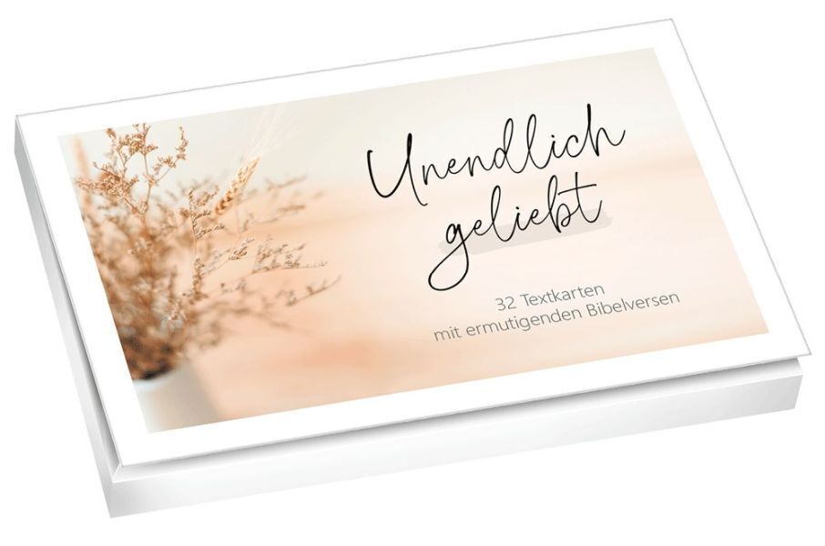 Unendlich geliebt - Textkarten main product photo