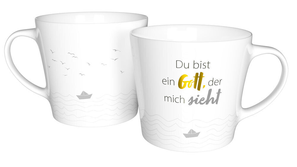 Du bist ein Gott, der mich sieht - Tasse main product photo