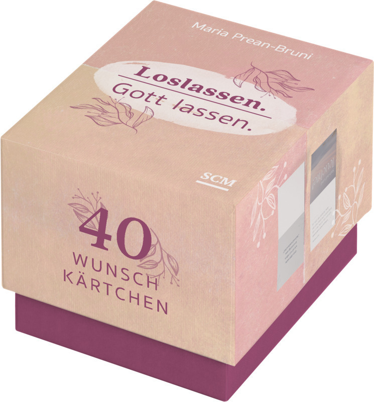 Loslassen. Gott lassen. 40 Wunschkärtchen main product photo