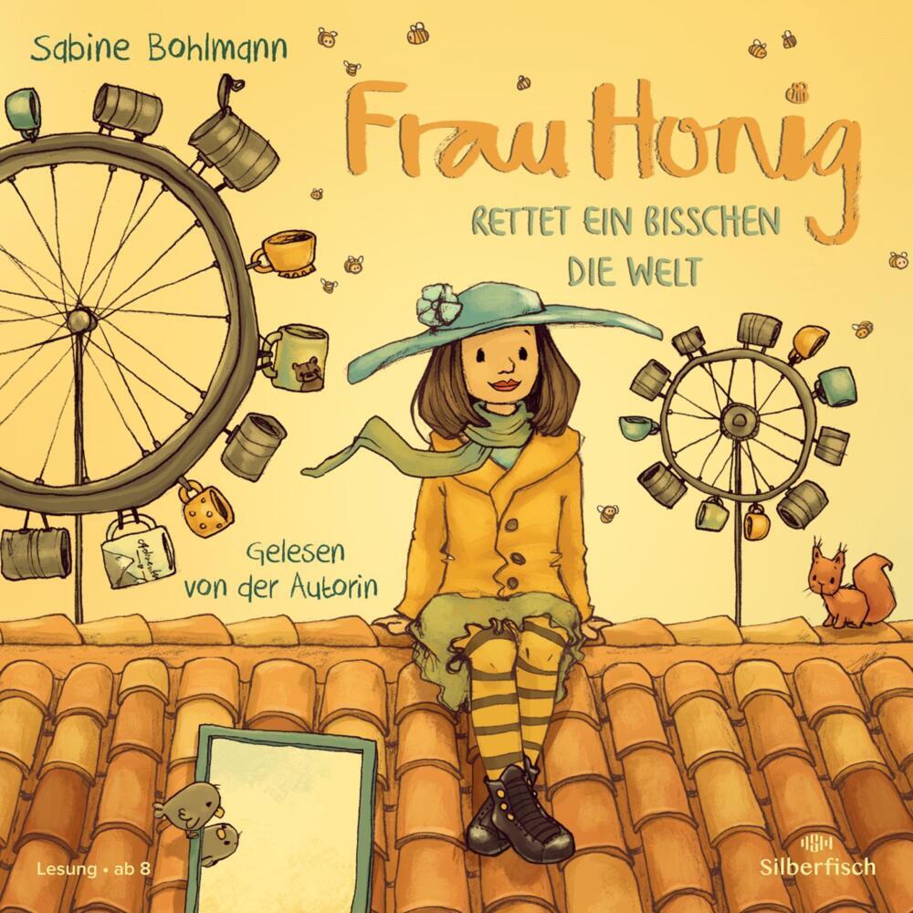 Frau Honig: Frau Honig rettet ein bisschen die Welt, 3 Audio-CD main product photo