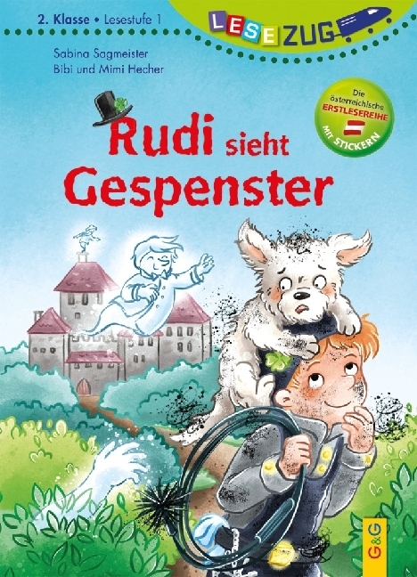 LESEZUG/2. Klasse - Lesestufe 1: Rudi sieht Gespenster main product photo