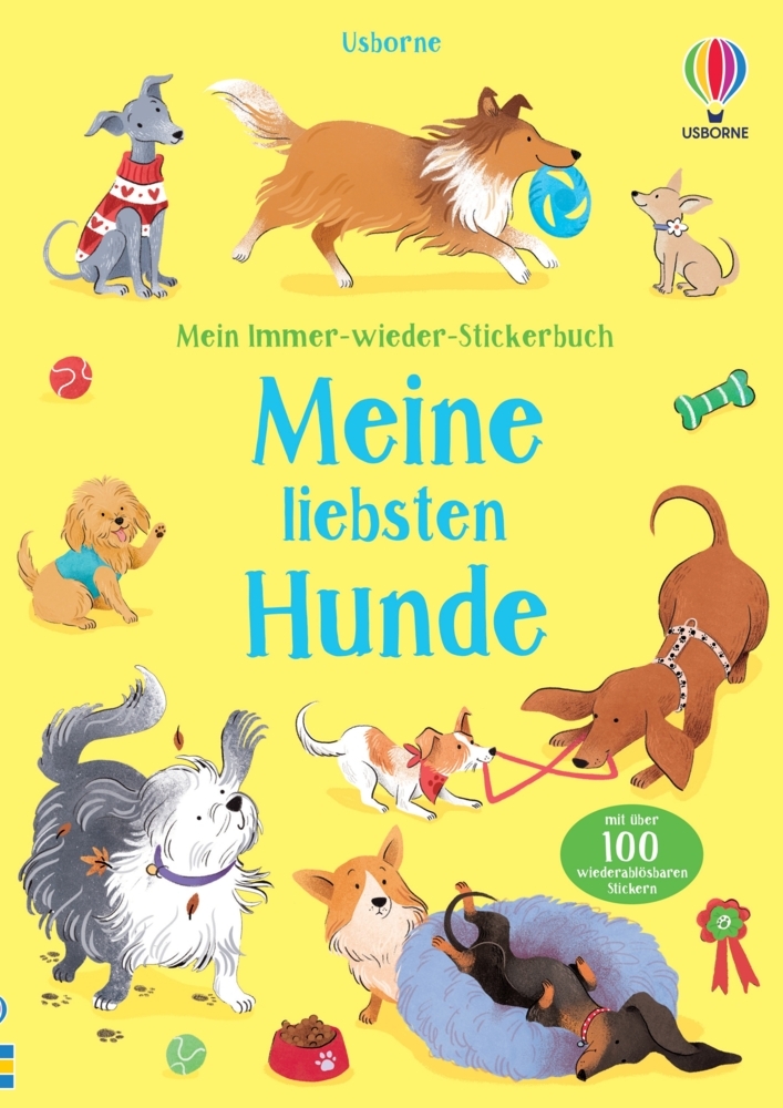 Mein Immer-wieder-Stickerbuch: Meine liebsten Hunde main product photo