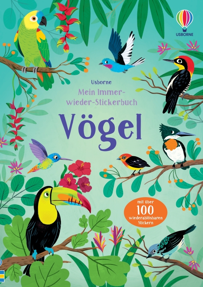 Mein Immer-wieder-Stickerbuch: Vögel main product photo