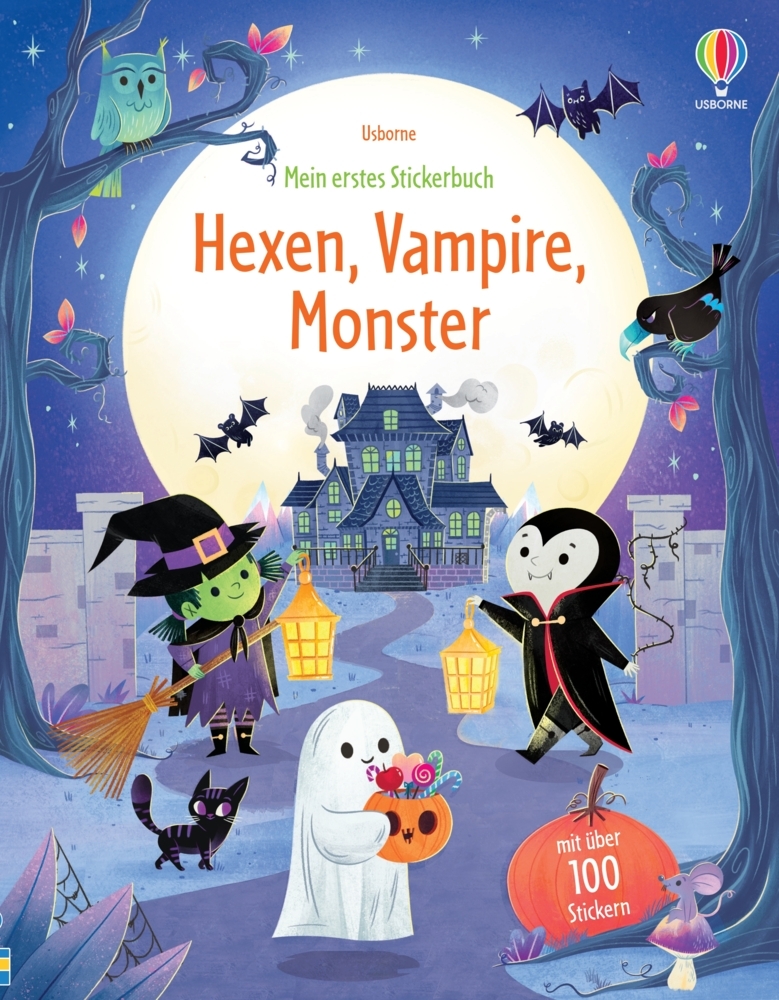 Mein erstes Stickerbuch: Hexen, Vampire, Monster main product photo